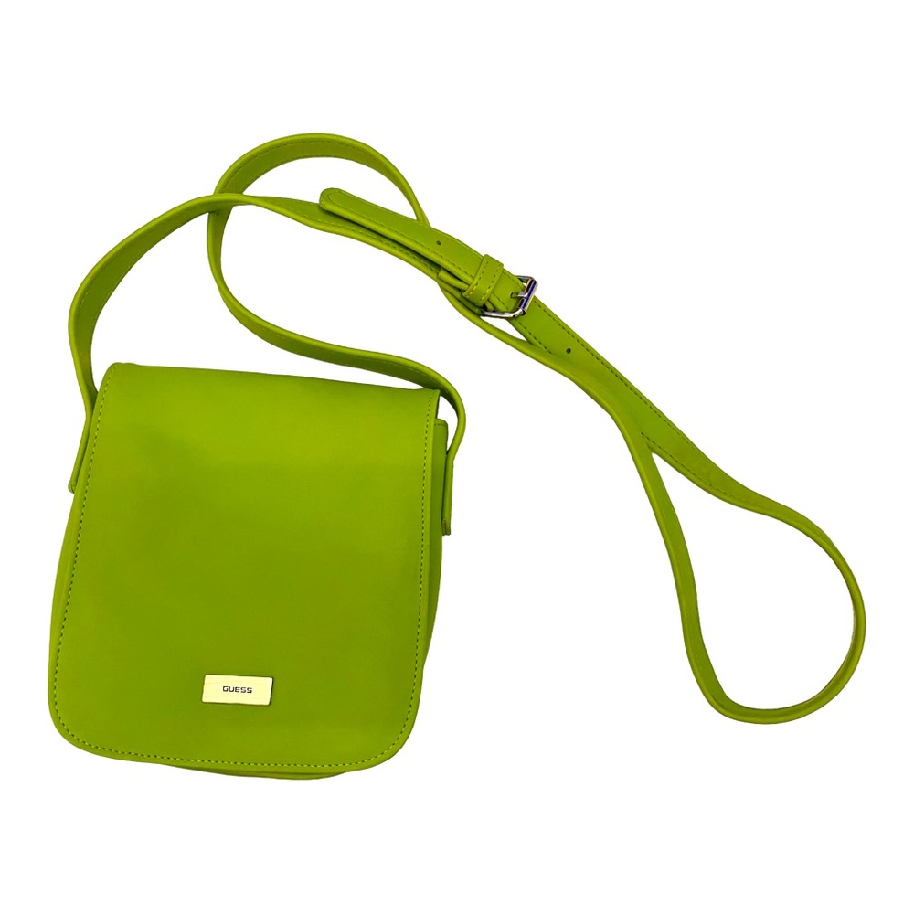 Green Guess Crossbody Purse